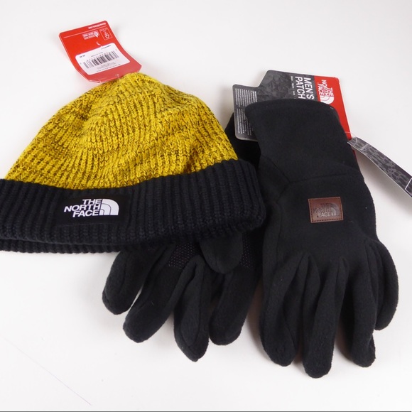 The North Face Other - North Face Salty Dog Hat & Fleece Glove Bundle NWT
